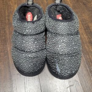 SOREL Go Bodega Run Slippers Women Slip On Grey Black Size 7